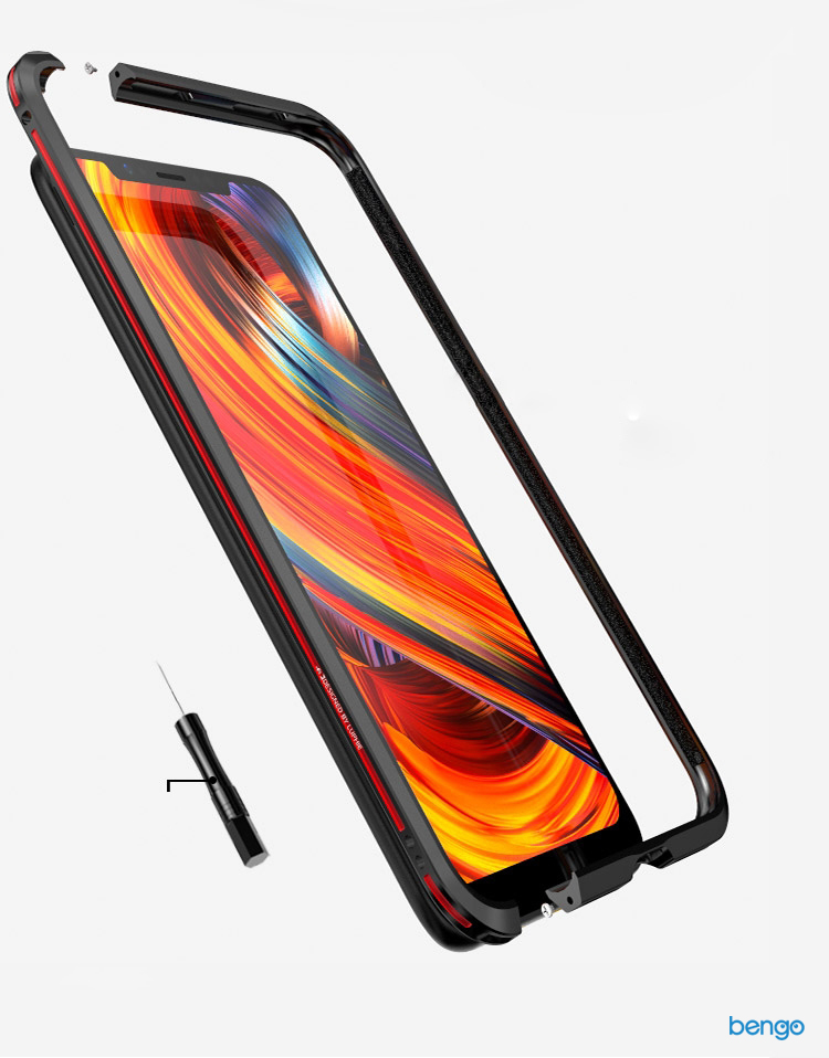 Viền kim loại Xiaomi Mi 8 Luphie Aluminum Metal Viền kim loại Xiaomi Mi 8 Luphie Aluminum Metal