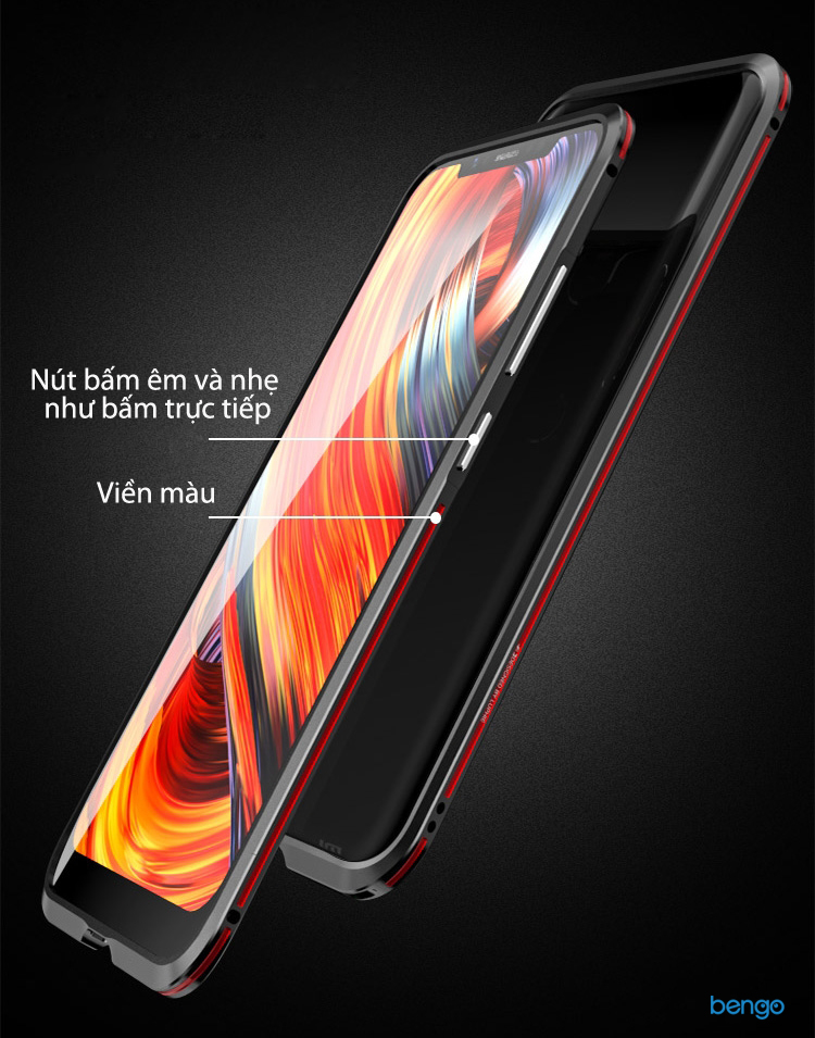 Viền kim loại Xiaomi Mi 8 Luphie Aluminum Metal Viền kim loại Xiaomi Mi 8 Luphie Aluminum Metal