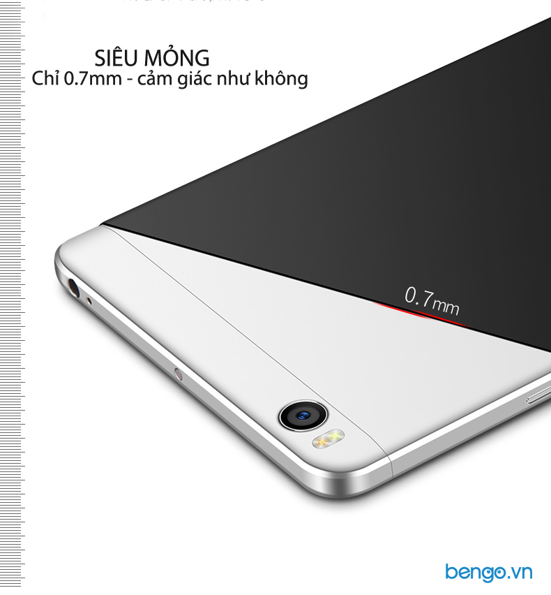 Ốp lưng Xiaomi Mi Max 2 MSVII nhựa cứng siêu mỏng