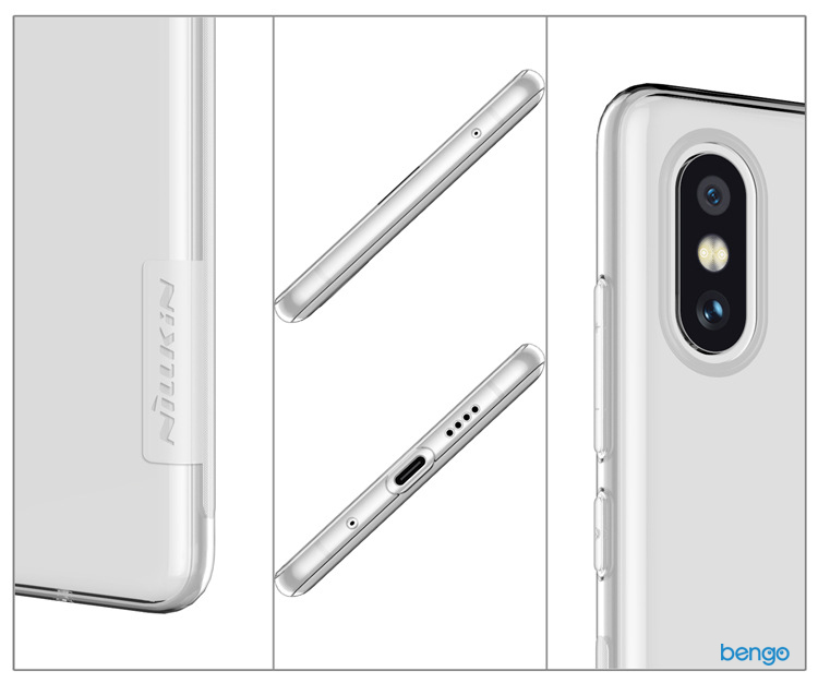 Ốp lưng Xiaomi Mi Mix 2s Nillkin TPU Nature Ốp lưng Xiaomi Mi Mix 2s Nillkin TPU Nature