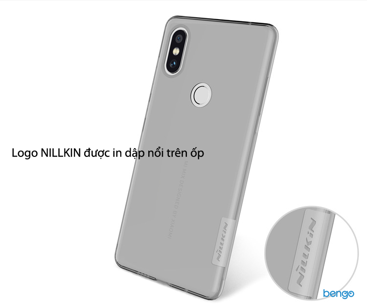 Ốp lưng Xiaomi Mi Mix 2s Nillkin TPU Nature Ốp lưng Xiaomi Mi Mix 2s Nillkin TPU Nature