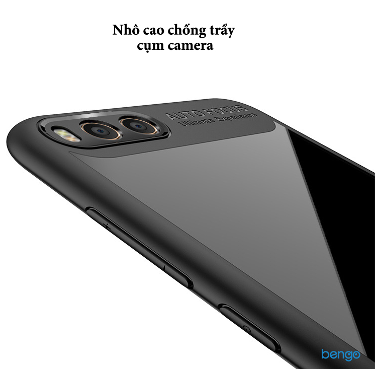 Ốp lưng Xiaomi Mi Note 3 IPAKY trong suốt viền nhựa dẻo