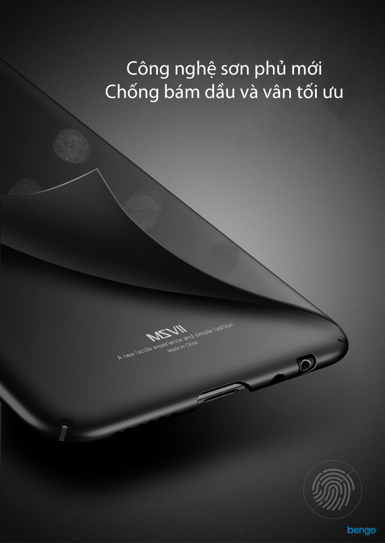 Ốp lưng Xiaomi Redmi Note 5 Pro MSVII Polycarbonate siêu mỏng