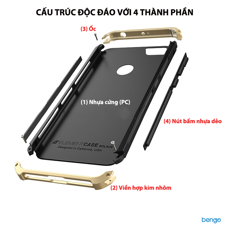 Ốp lưng Xiaomi Redmi Note 5A Prime ELEMENT CASE Solace