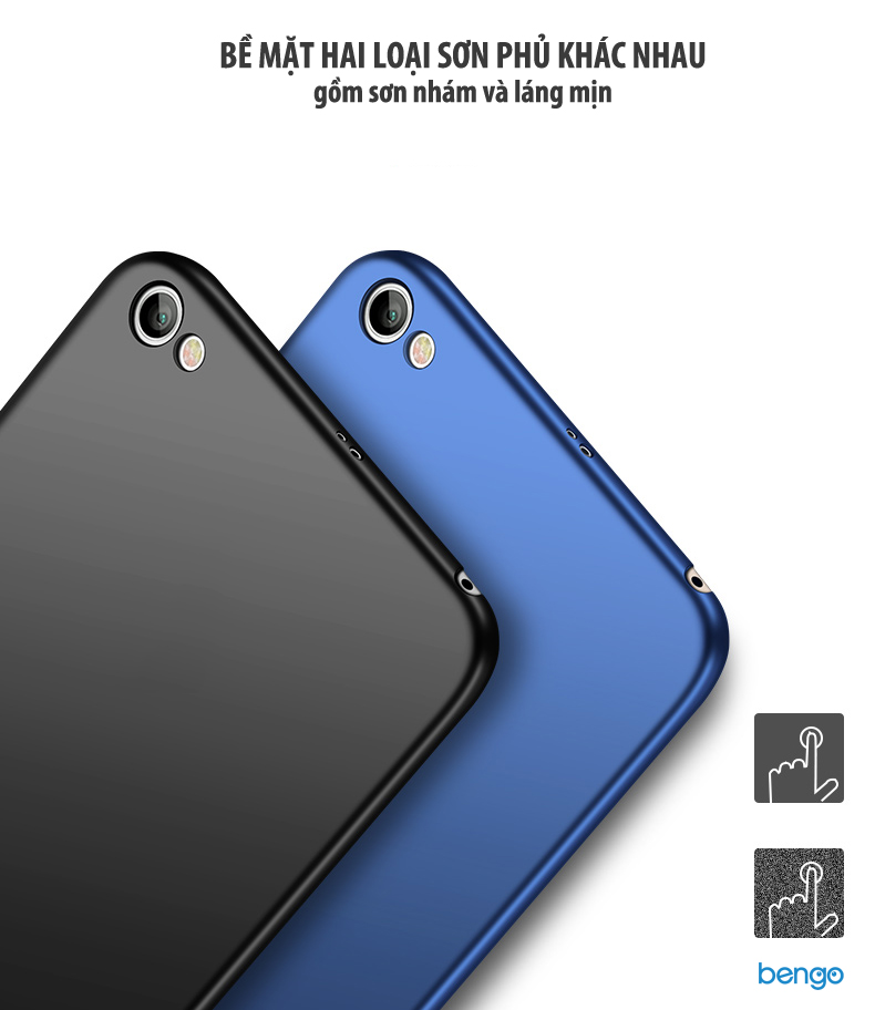 Ốp lưng Xiaomi Redmi Note 5A MSVII nhựa Polycarbonate siêu mỏng