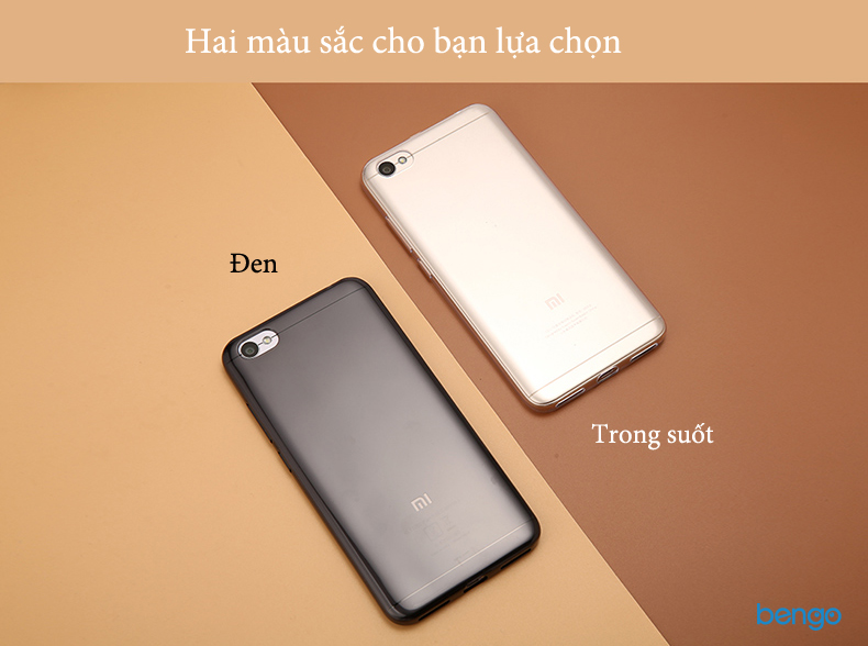 Ốp lưng Xiaomi Redmi Note 5A TPU dẻo chính hãng