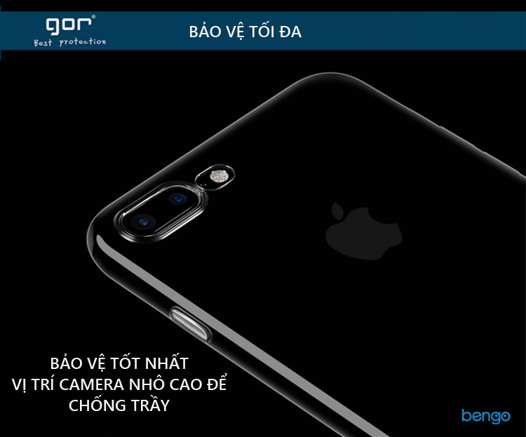 Ốp lưng Xiaomi Mi 5x TPU dẻo siêu trong suốt GOR Ốp lưng Xiaomi Mi 5x TPU dẻo siêu trong suốt GOR