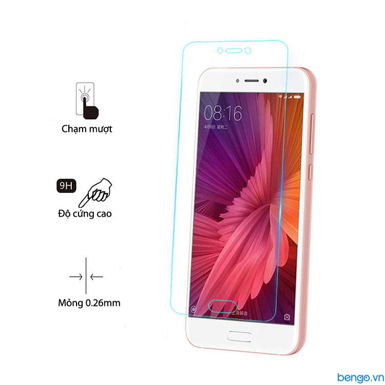 Dán màn hình cường lực Xiaomi Mi 5C 9H Dán màn hình cường lực Xiaomi Mi 5C 9H