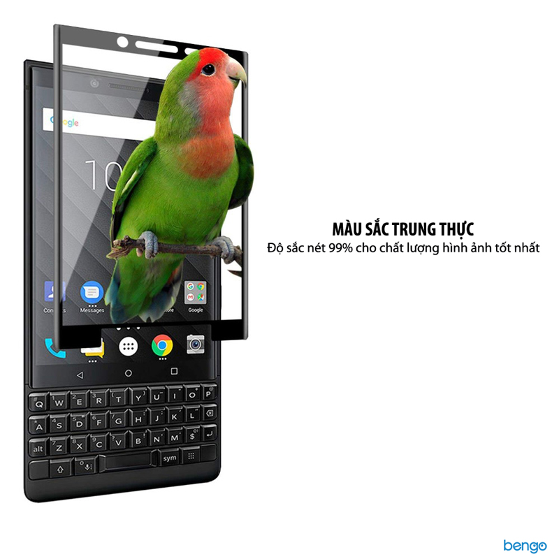 Dán cường lực Blackberry Key2 3D Full màn hình