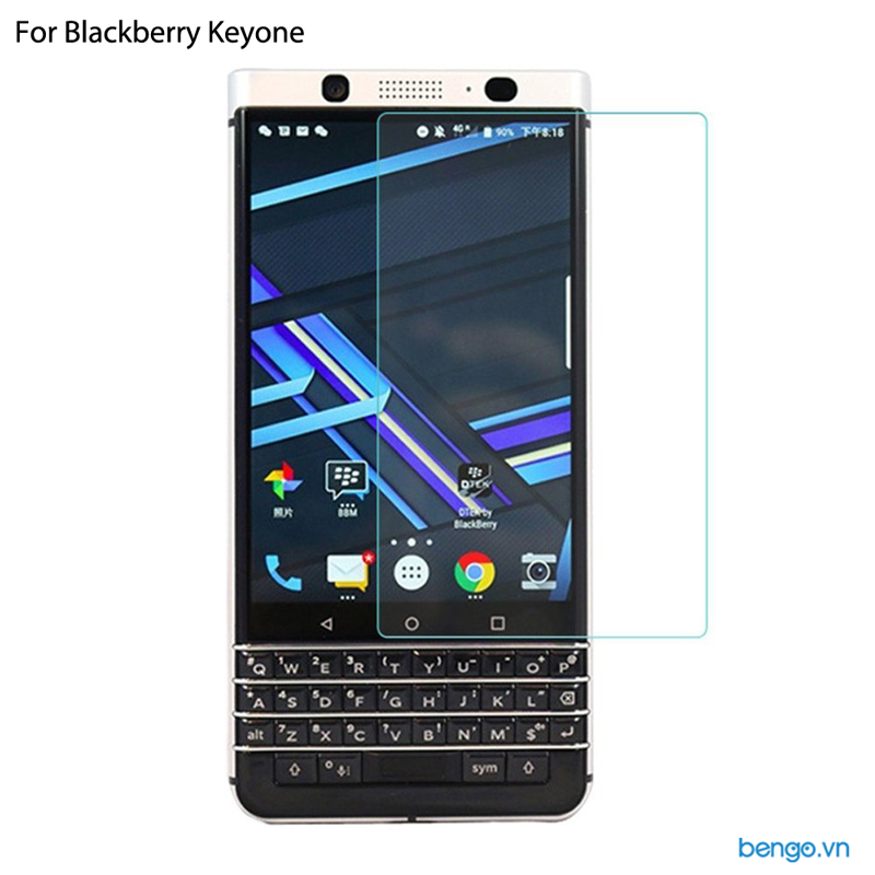Dán màn hình cường lực Blackberry Keyone