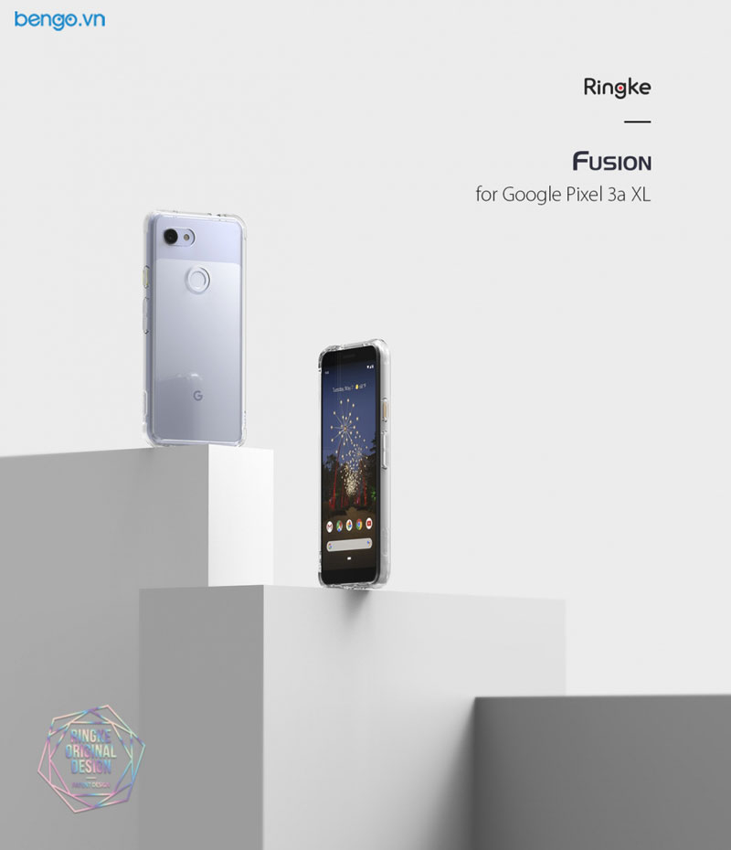 Ốp lưng Google Pixel 3A XL Ringke Fusion