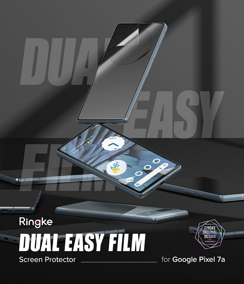 Dán full màn hình Google Pixel 7a RINGKE Dual Easy Film