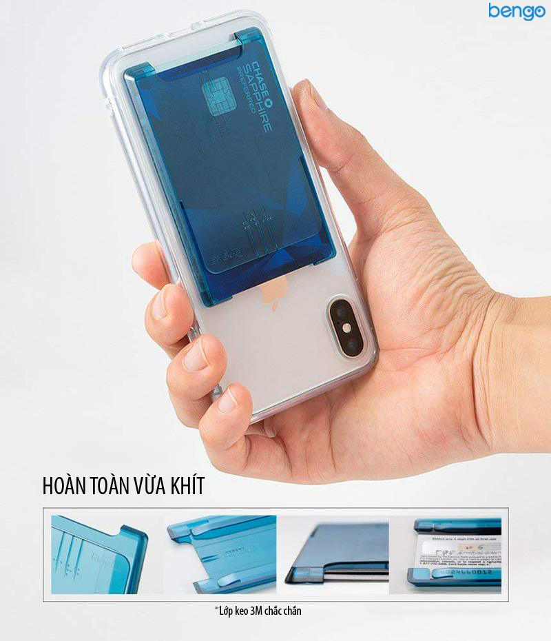 Khe giữ thẻ card thương hiệu Ringke Khe giữ thẻ card thương hiệu Ringke