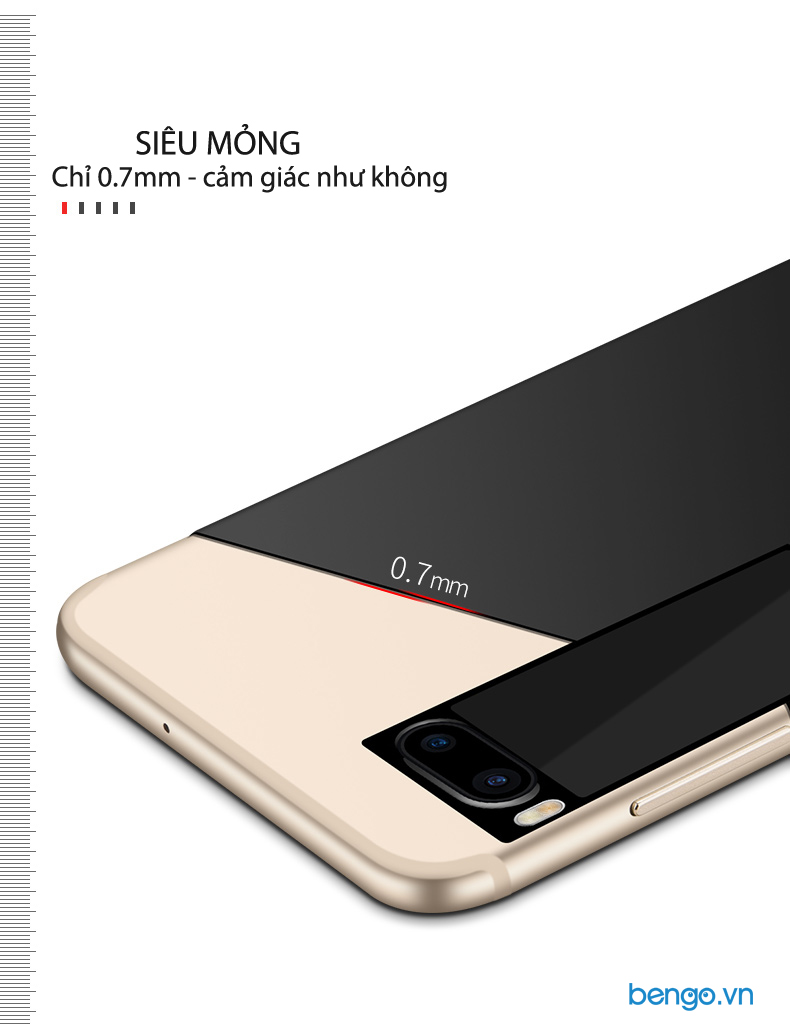 Ốp lưng Meizu Pro 7 MSVII nhựa cứng siêu mỏng Ốp lưng Meizu Pro 7 MSVII nhựa cứng siêu mỏng