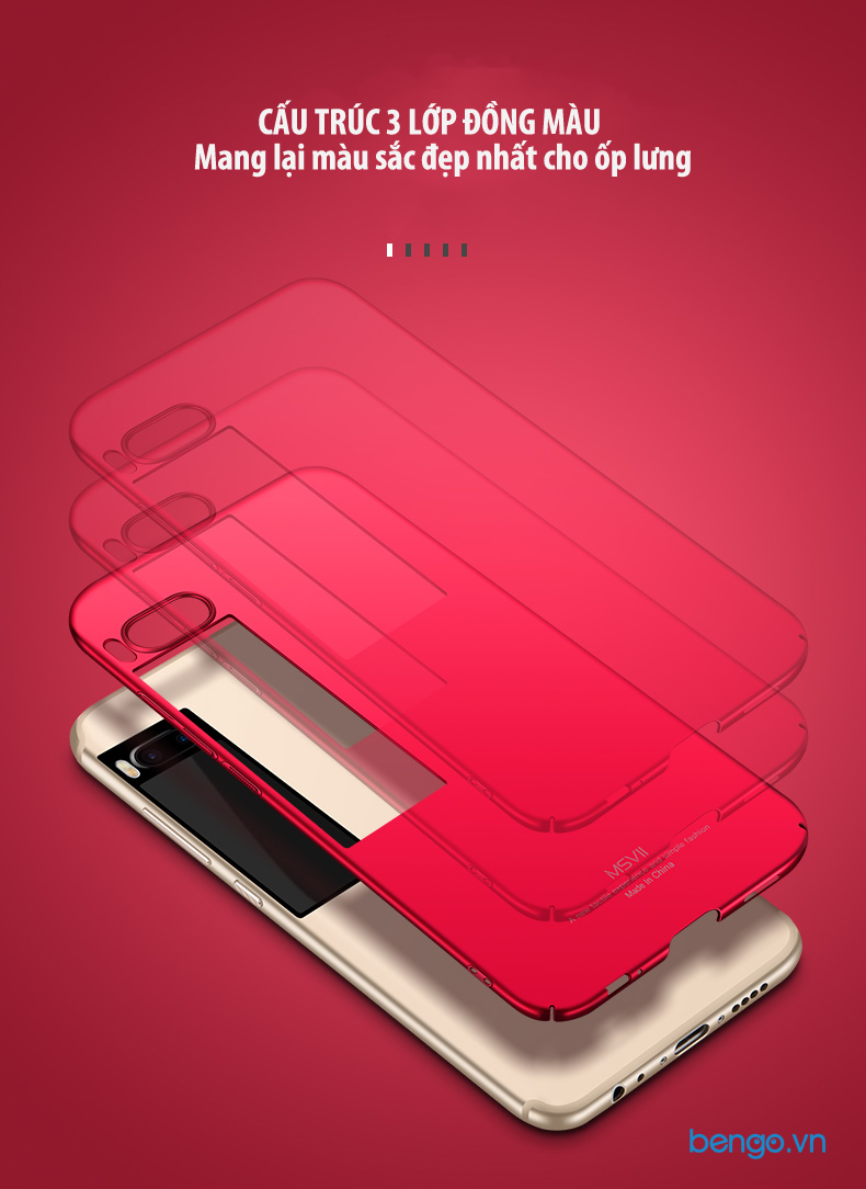 Ốp lưng Meizu Pro 7 MSVII nhựa cứng siêu mỏng Ốp lưng Meizu Pro 7 MSVII nhựa cứng siêu mỏng