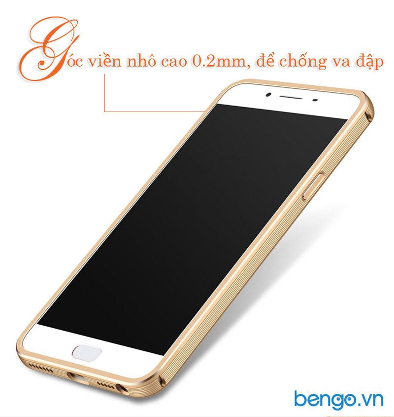 op lung vien kim loai oppo F1s op lung vien kim loai oppo F1s