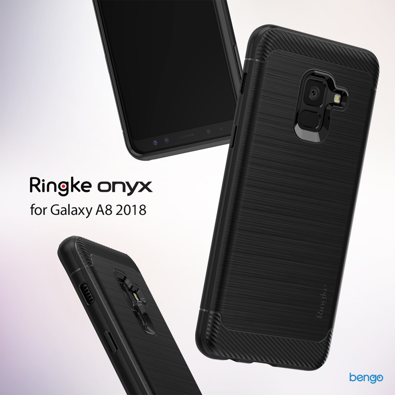 Ốp lưng Samsung Galaxy A8 (2018) Ringke Onyx