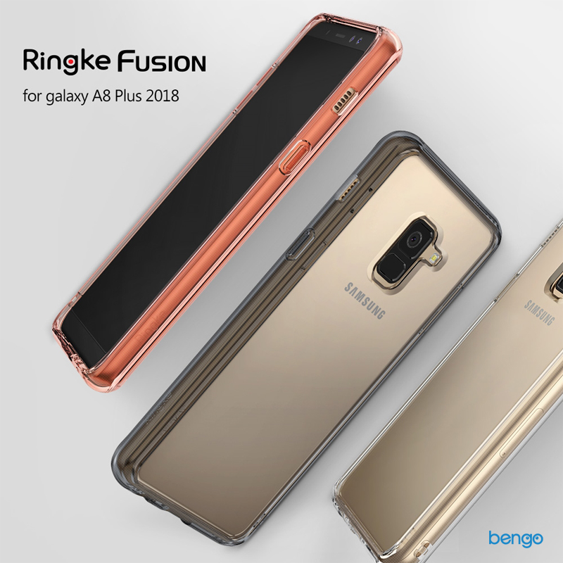 Ốp lưng Samsung Galaxy A8 Plus (2018) RINGKE Fusion