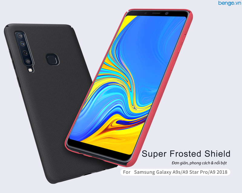 Ôp lưng Samsung Galaxy A9s/A9 Star Pro/A9 2018 Nillkin Super Frosted Shield