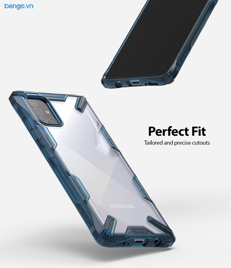 Ốp lưng Samsung Galaxy A51 2019 Ringke FUSION X