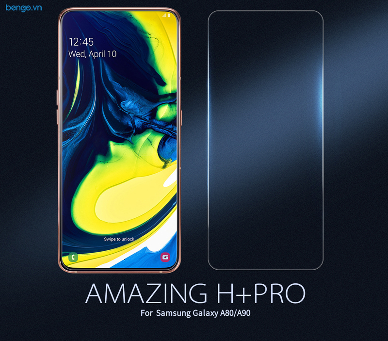 Kính cường lực Samsung Galaxy A80/A90 Nillkin Amazing H+ PRO