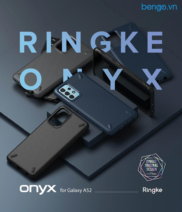 Ốp lưng Samsung Galaxy A52 5G Ringke Onyx