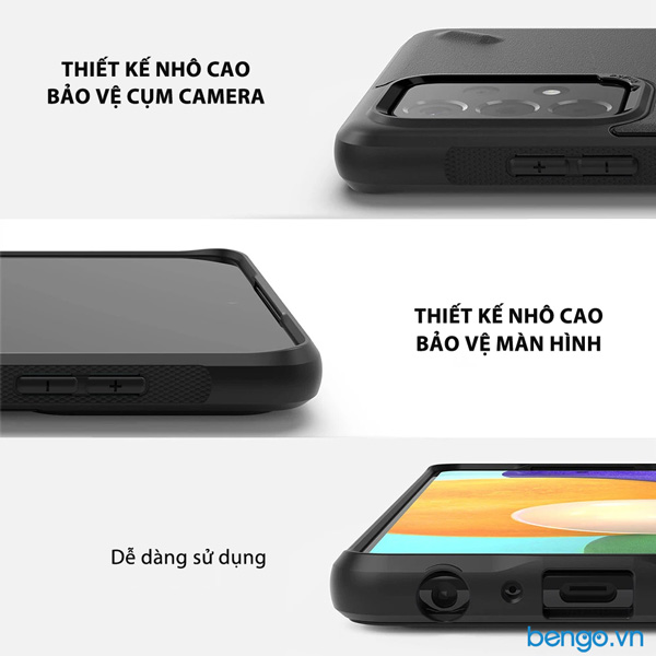 Ốp lưng Samsung Galaxy A52 5G Ringke Onyx