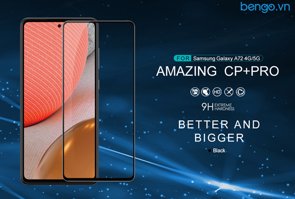 Dán cường lực Samsung Galaxy A72 5G Nillkin CP+ Pro 