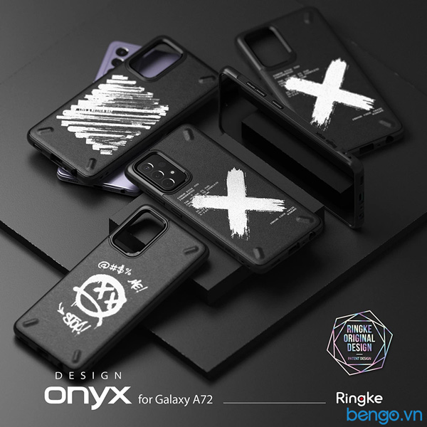 Ốp lưng Samsung Galaxy A72 5G Ringke Onyx Design