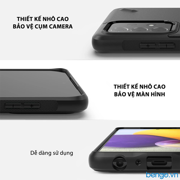 Ốp lưng Samsung Galaxy A72 5G Ringke Onyx Design