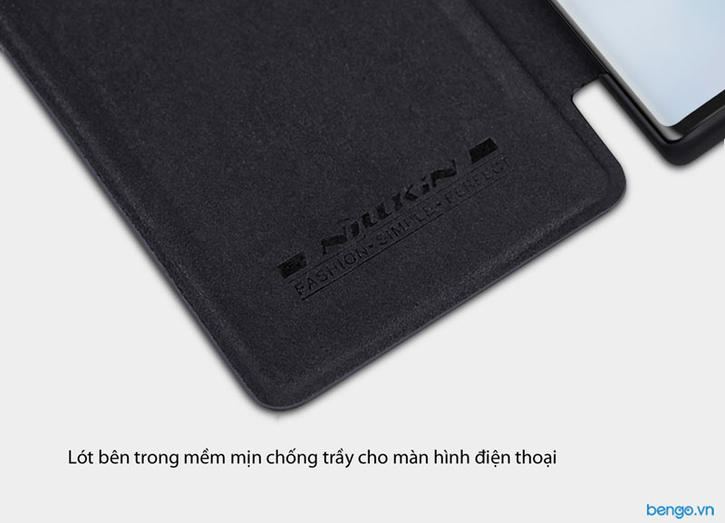 Bao da Samsung Galaxy Note 10 Nillkin QIN Series