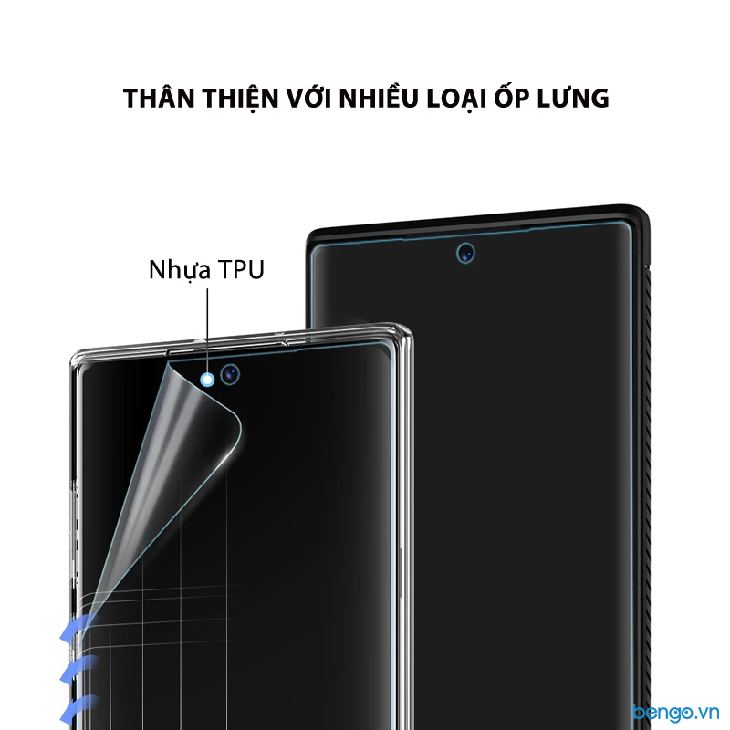 Dán màn hình Samsung Galaxy Note 10 Plus SPIGEN Neo Flex HD (Hộp 2 miếng)