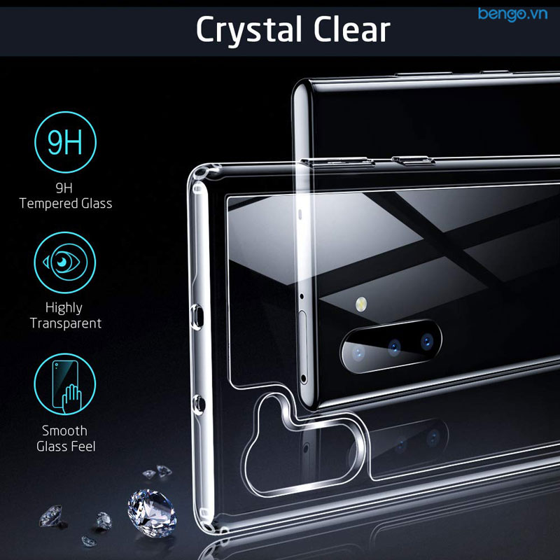 Ốp lưng Samsung Galaxy Note 10 ESR Mimic Tempered Glass