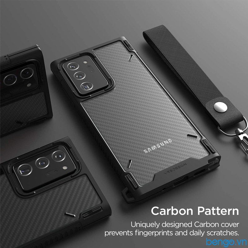 Ốp lưng Samsung Galaxy Note 20 Ultra VRS Design Damda Crystal Mixx Pro