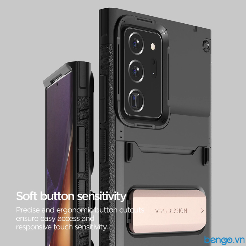Ốp lưng Samsung Galaxy Note 20 Ultra VRS Design Damda Quickstand
