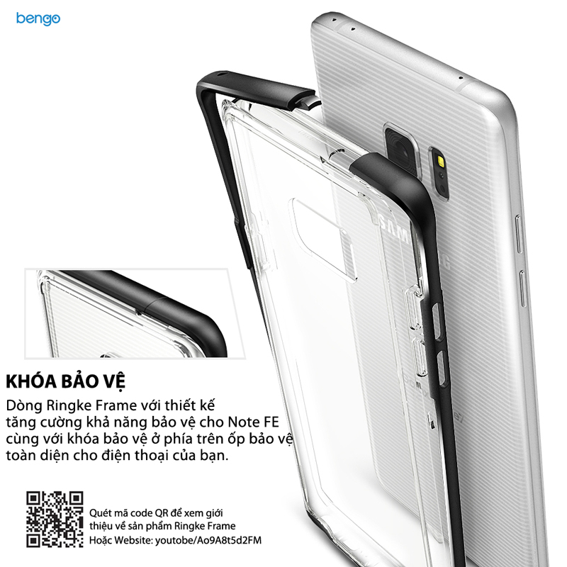 Ốp lưng Samsung Galaxy Note FE Ringke Frame