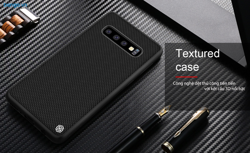 Ốp lưng Samsung Galaxy S10 Plus Nillkin Textured