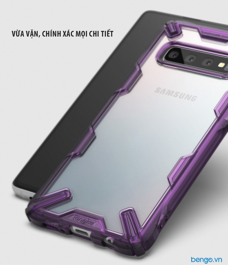 Ốp lưng Samsung Galaxy S10 RINGKE Fusion X