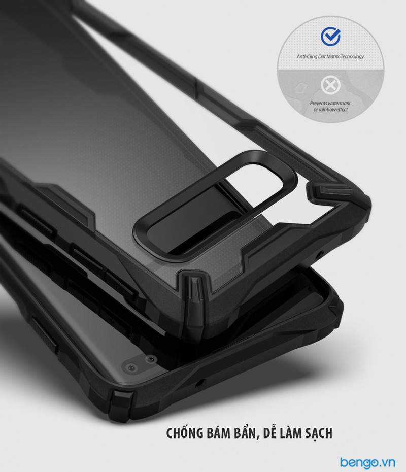 Ốp lưng Samsung Galaxy S10 Plus RINGKE Fusion X