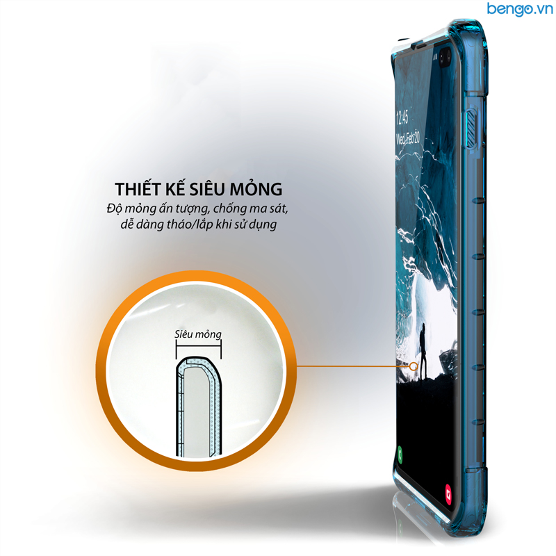 Ốp lưng Samsung Galaxy S10 Plus UAG Plyo Series