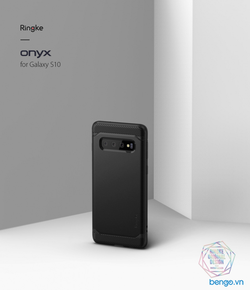 Ốp lưng Samsung Galaxy S10 RINGKE Onyx