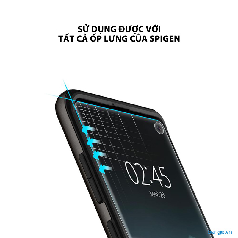 Dán màn hình Samsung Galaxy S10e SPIGEN Neo Flex HD (Hộp 2 miếng)