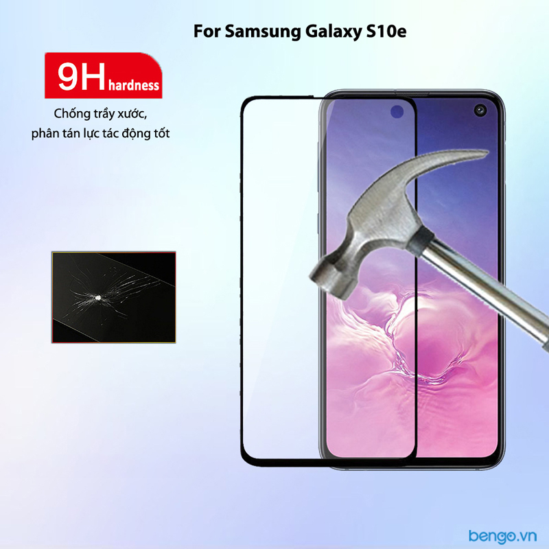 Dán cường lực Samsung Galaxy S10e Full keo và từ tính