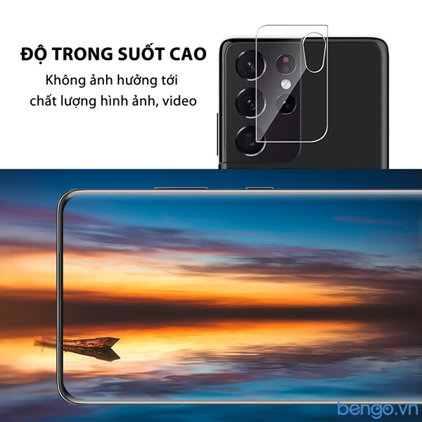 Dán cường lực bảo vệ camera Samsung Galaxy S21/S21 Plus/S21 Ultra 5G