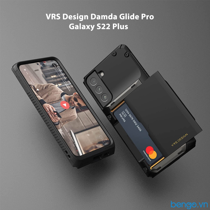 Ốp lưng Samsung Galaxy S22 Plus VRS Design Damda Glide Pro