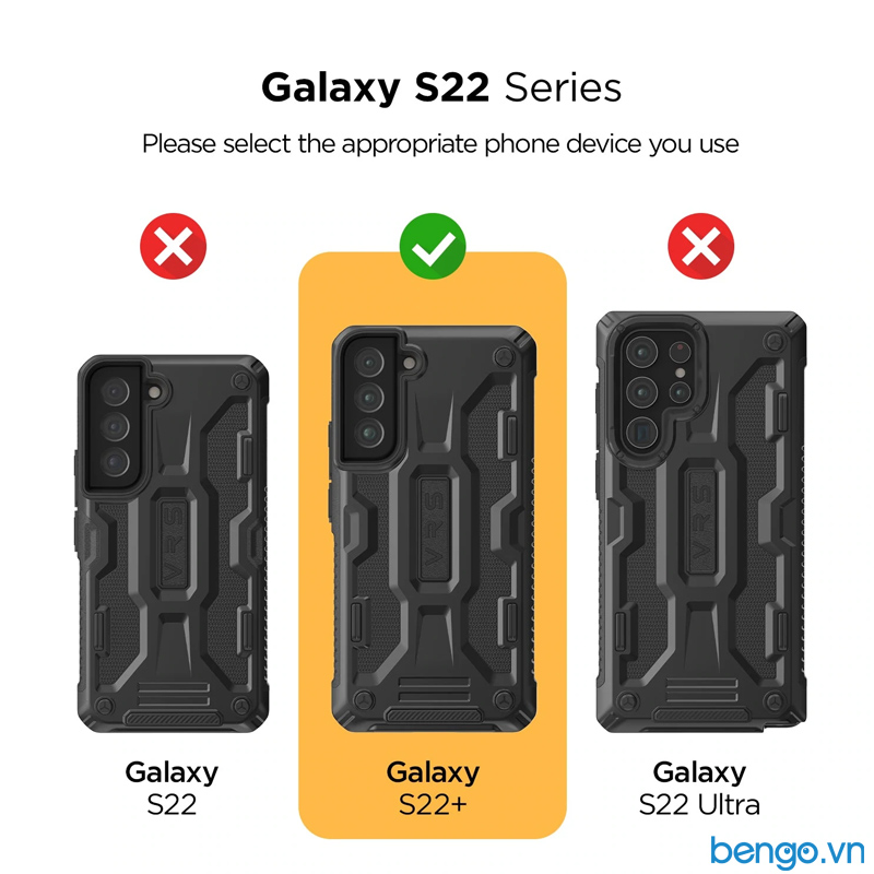 Ốp lưng Samsung Galaxy S22 Plus VRS Design Terra Guard
