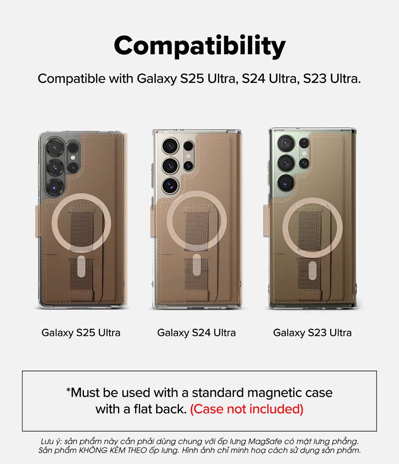 Ringke Folio Grip Wallet Magnetic