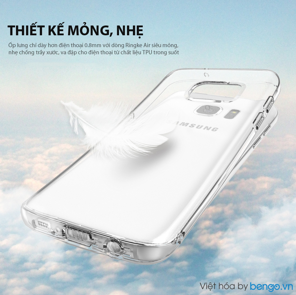 Ốp lưng Samsung Galaxy S7 Ringke AIR