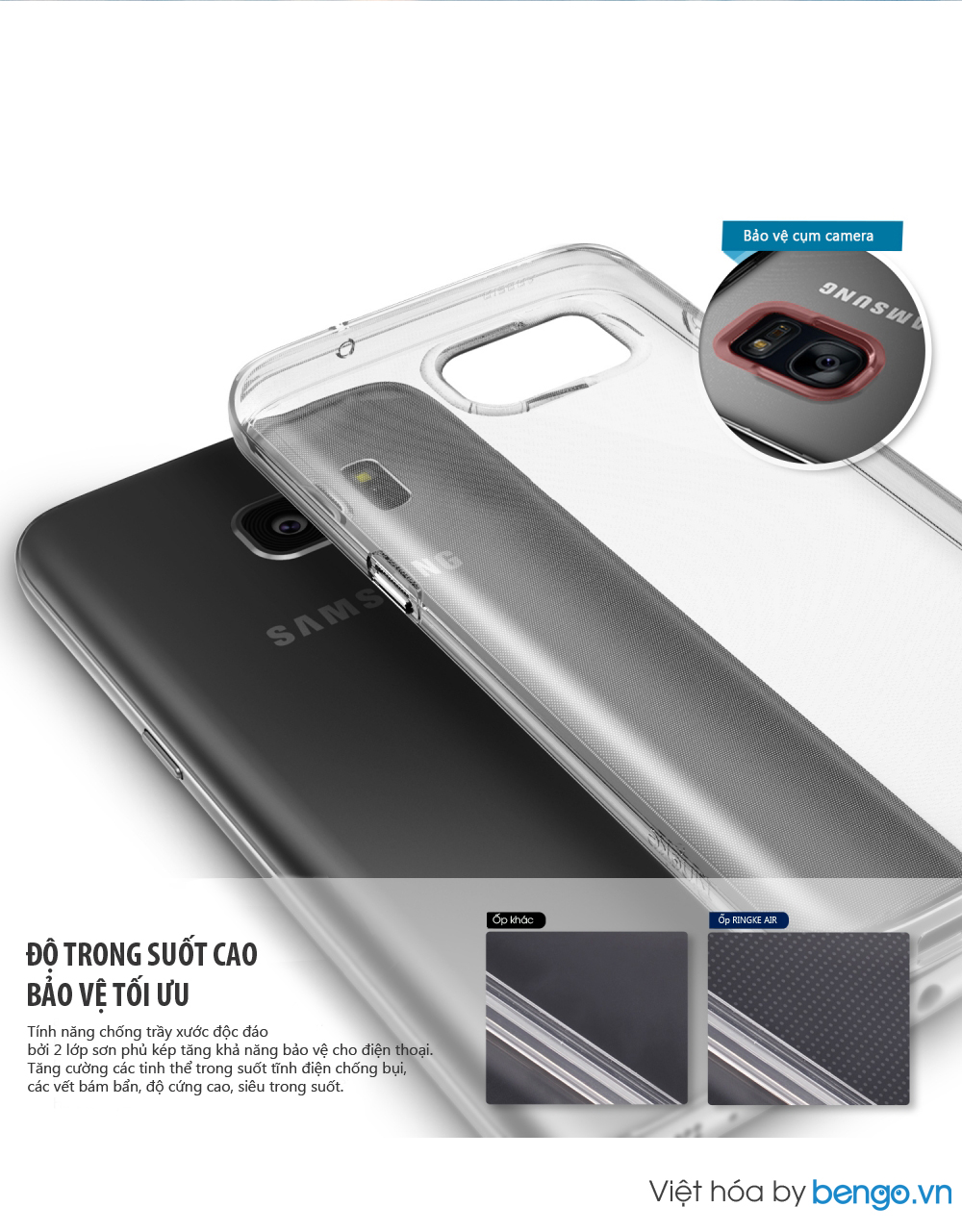 Ốp lưng Samsung Galaxy S7 Ringke AIR