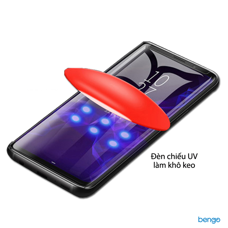 Dán cường lực Samsung Galaxy S9 3D full keo UV